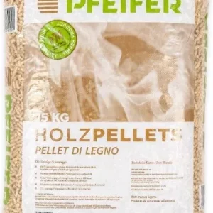 PELLET PFEIFER 100% ABETE - QUALITA' EN PLUS A1 BANCALE DA 70 SACCHI DA 15 KG